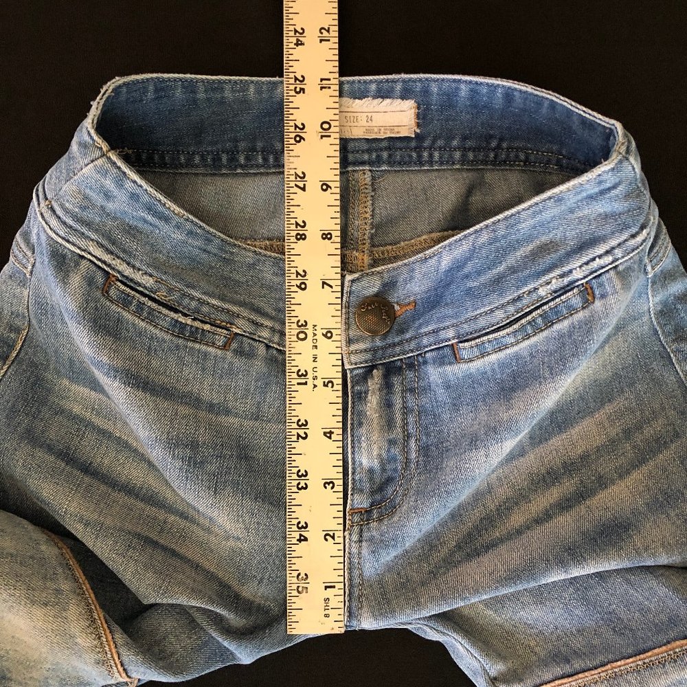 Super Rare Free People Seamed Bambi Flare Size 24 - Picture 12 of 15